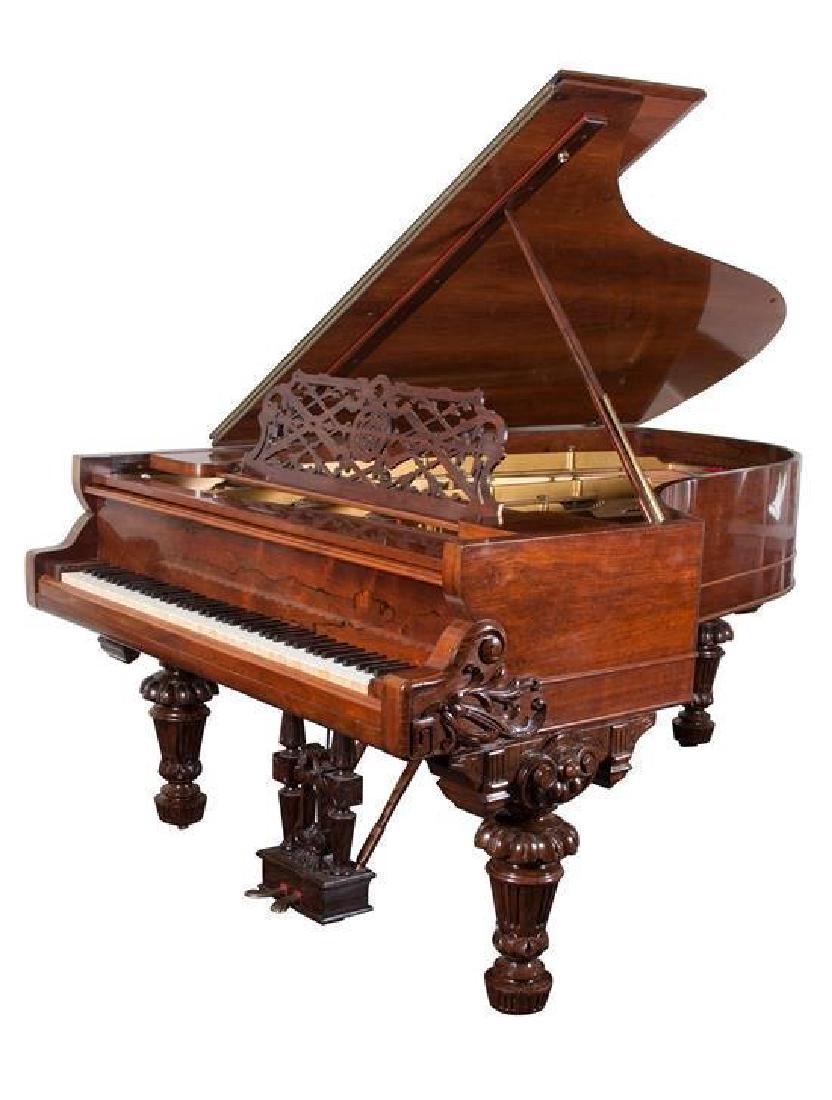 A Magnificent 19th C. Hazleton Bros. Baby Grand Piano (1 of 1)