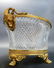 19th French Bronze & Baccarat Crystal Centerpiece