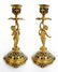 Tiffany & Co. Figural Bronze & Champleve Clock Set - 8