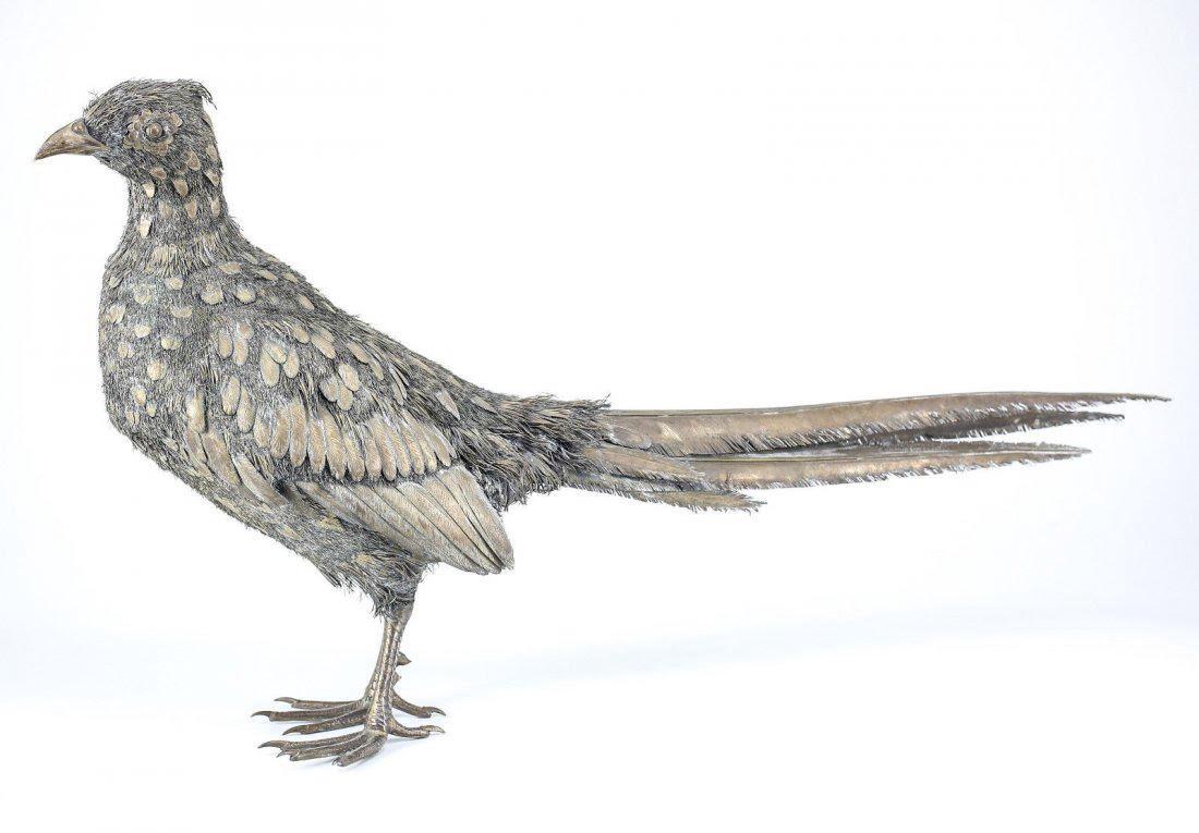 29.5" Monumental Buccellati Silver Bird (1 of 6)