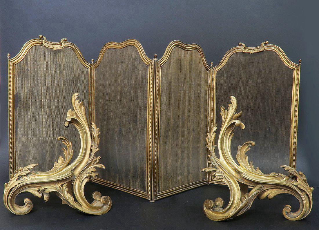 19th FRENCH FIREPLACE DECORATION (1 of 5)