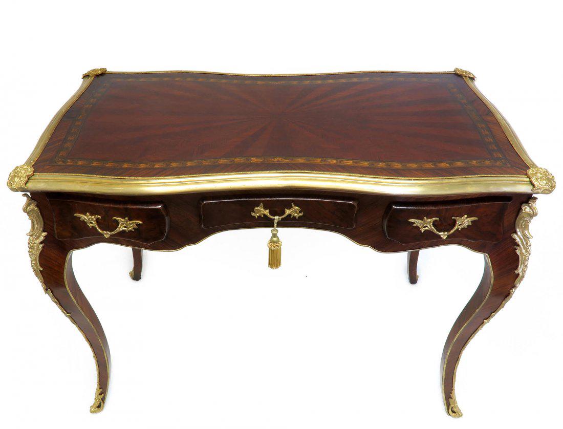 Fine 19th C. French Bronze Mounted Desk (1 of 5)