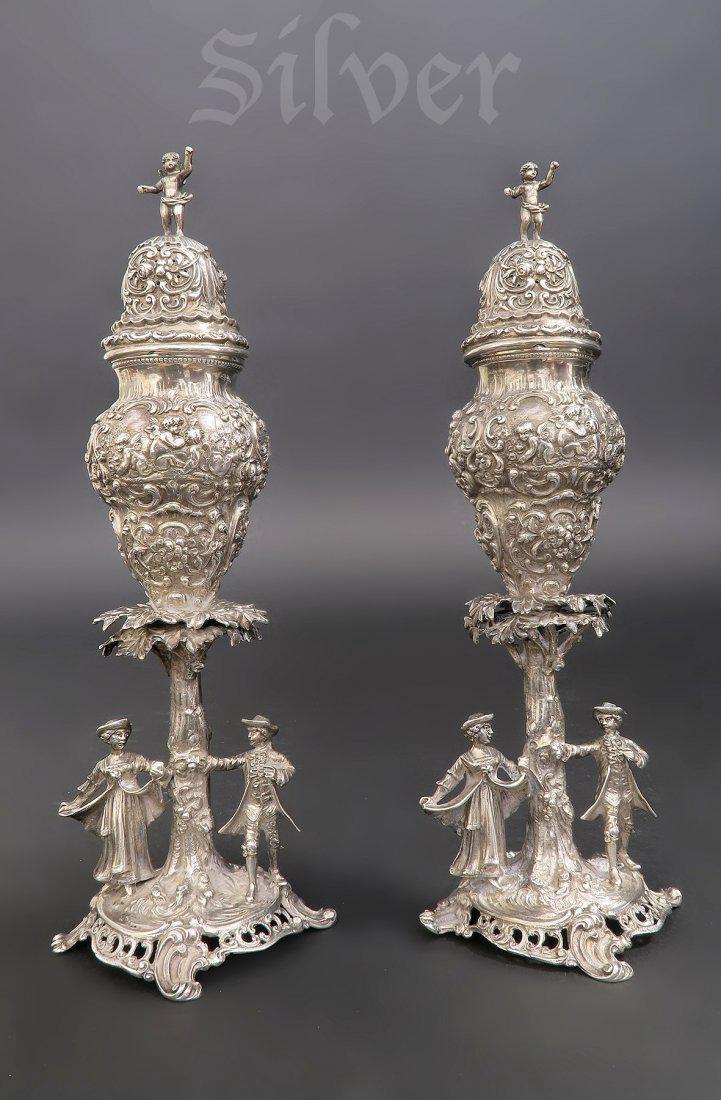 Pair JD Schleissner & Sohne Silver Salt & Pepper (1 of 7)