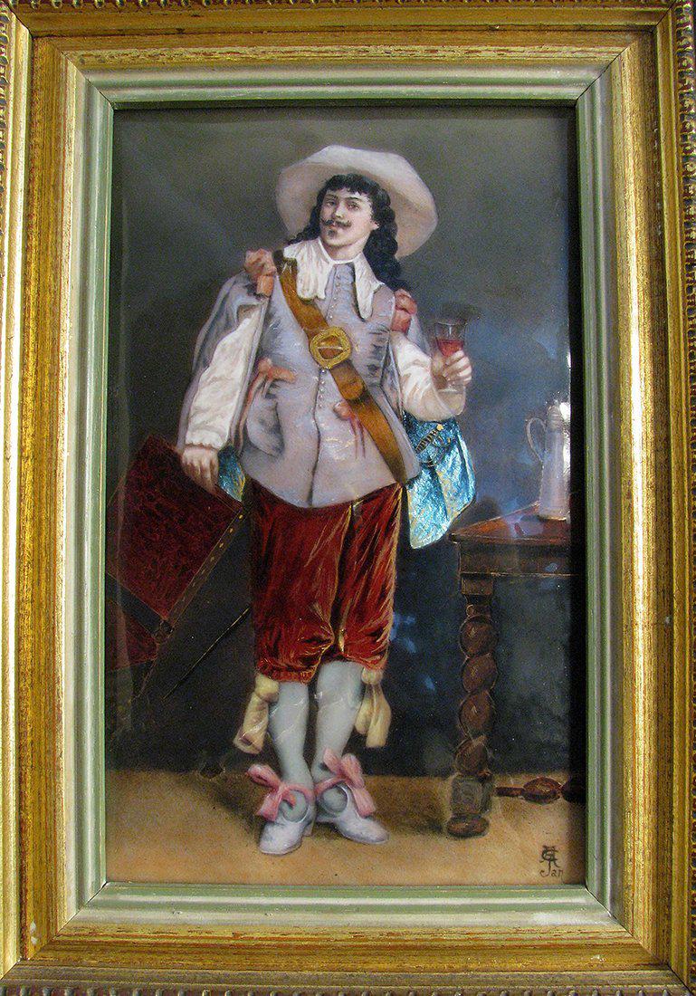 Magnificent French Enamel On copper 19th Century (1 of 8)