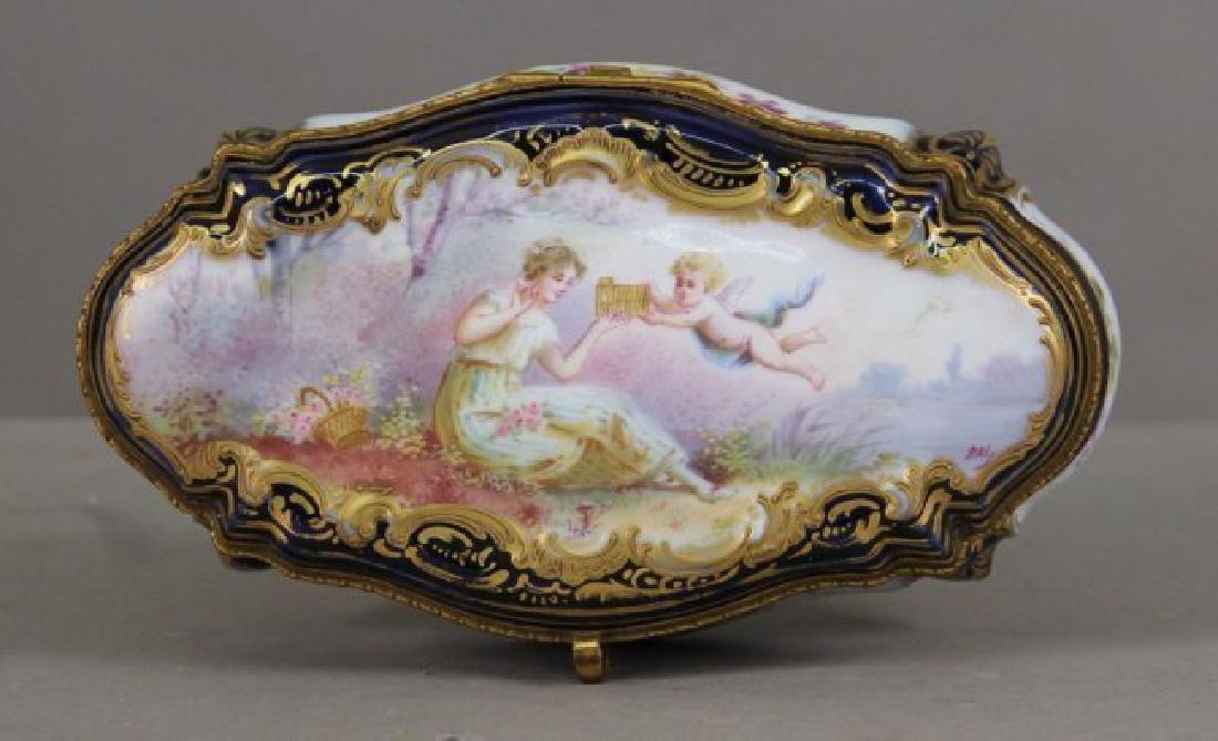 19th C. Sevres Style Jewelry Box (1 of 4)