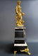 Large French Gilt Bronze Figural Clock Set - 7
