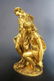 Large French Gilt Bronze Figural Clock Set - 9