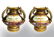 Pair of Sevres Bronze & Champleve Enamel Vases - 2