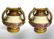 Pair of Sevres Bronze & Champleve Enamel Vases - 3