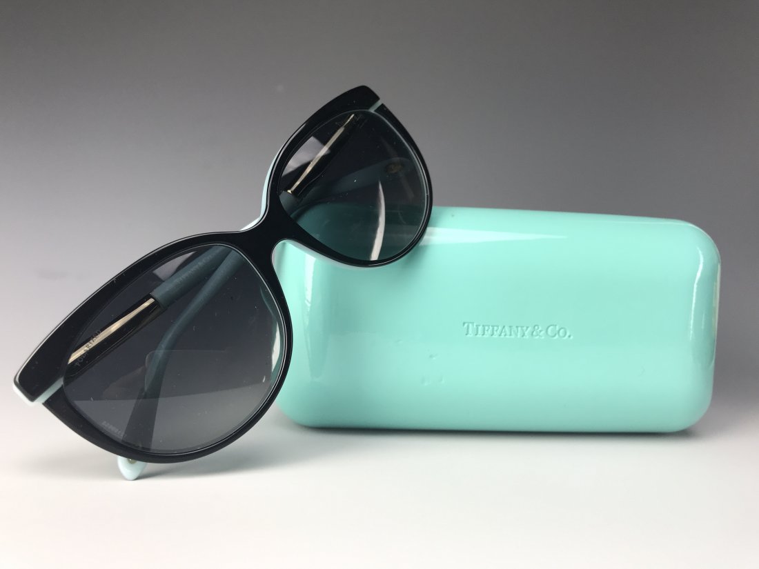 Authentic Tiffany & Co. Black Square Sunglasses (1 of 4)