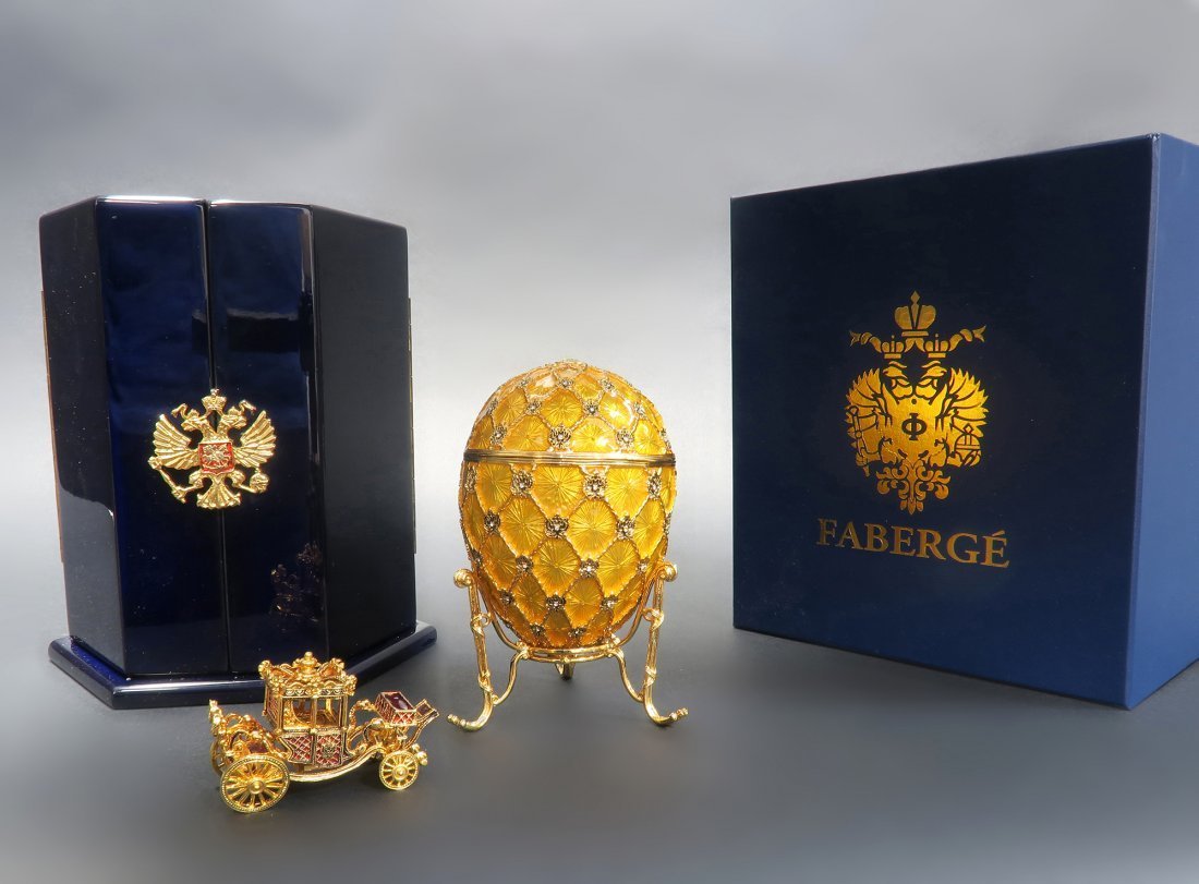 Imperial Coronation Faberge Egg Carriage Limited Ed. (1 of 7)