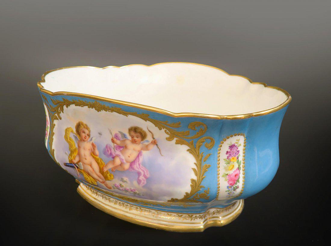 Large 19th C. French Sevres Bowl/Centerpiece (1 of 3)