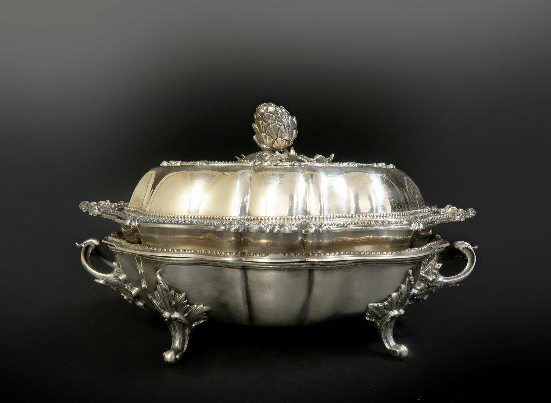 Very Fine Silver Plated 4 piece Warmer / Server Dishes (1 of 6)