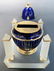Judaica "Theo Faberge" Sterling Silver & Gold Egg - 5