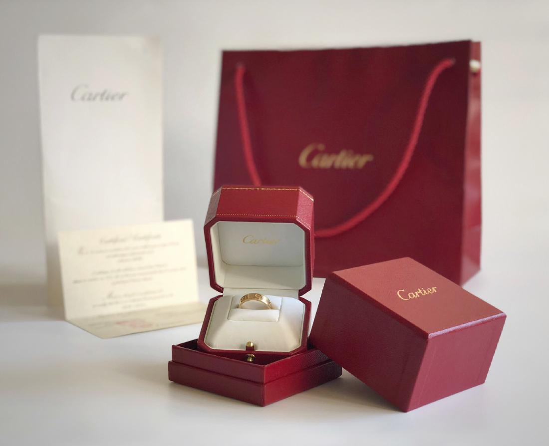 Cartier Love Ring 750 (18k) Yellow Gold (1 of 4)