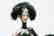 Franklin Heirloom Doll 20" A Symphony in Black By ERTE - 2