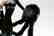 Franklin Heirloom Doll 20" A Symphony in Black By ERTE - 3