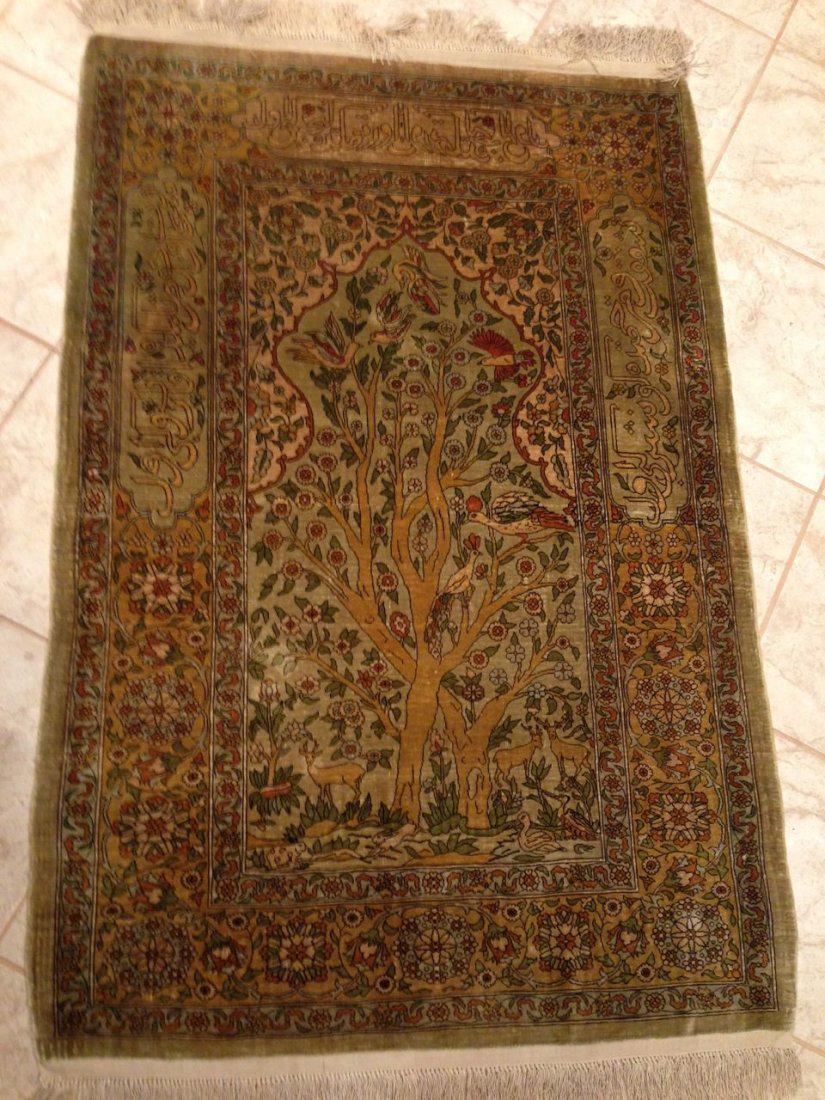 Silk Hereke Rug (1 of 4)