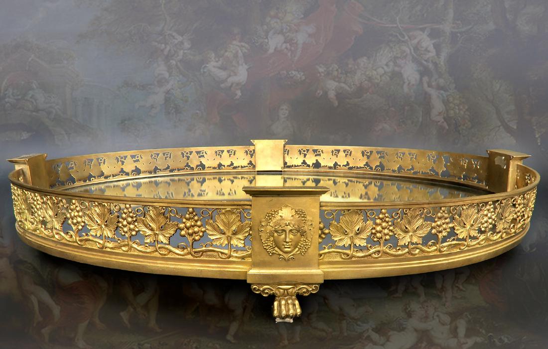 19th C. French Bronze Plateau/Surtout de Table (1 of 1)