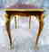 19th C. "F. Linke" Signed Luis XV style Kingwood Table - 4