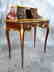 19 C. Luis XV Style Writing Table, Paul Sormani Signed! - 5