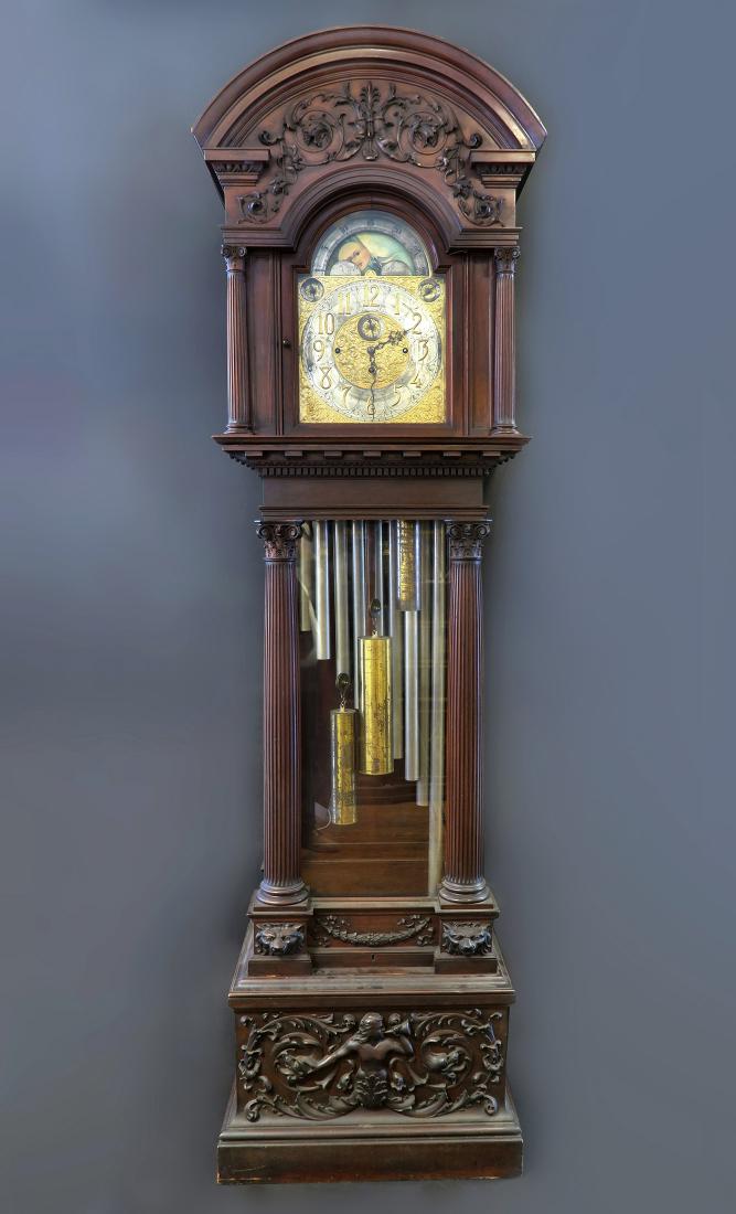 Exceptional "Tiffany & Co" Grandfather Tall-Case Clock (1 of 4)