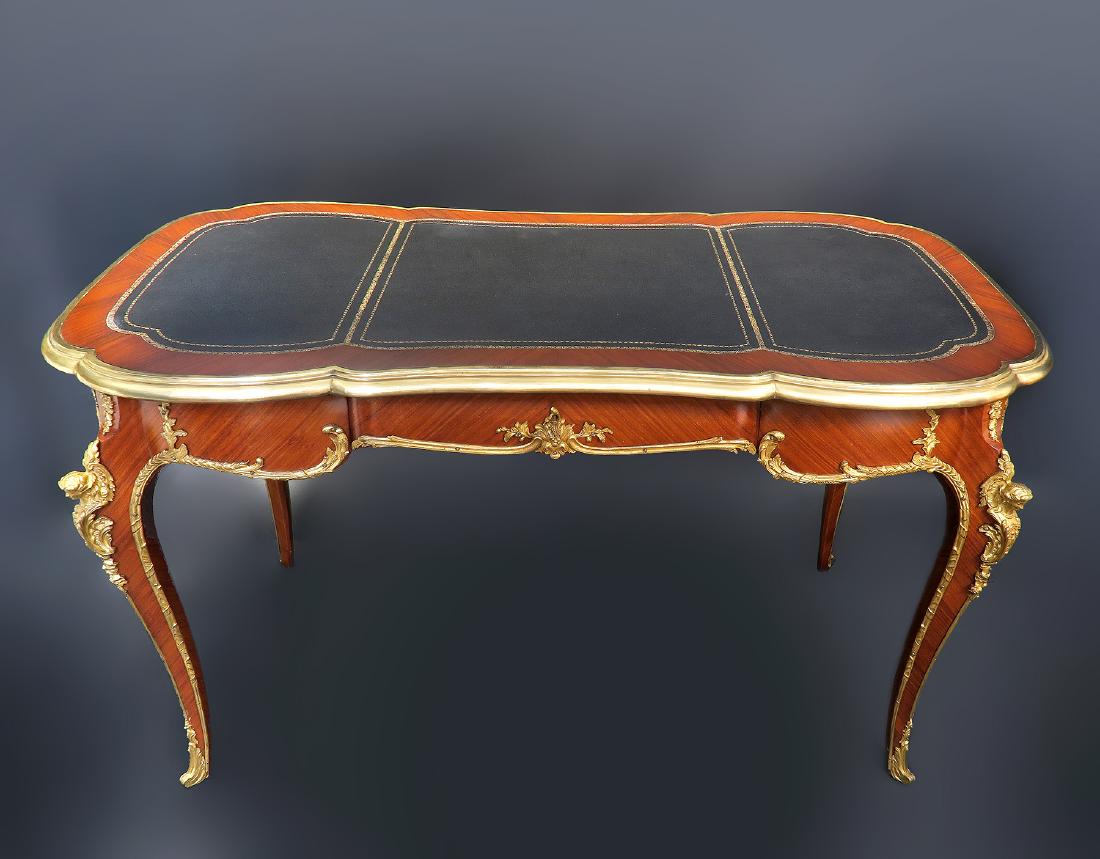 Very Fine 19th C. French Bronze Mounted Desk (1 of 5)