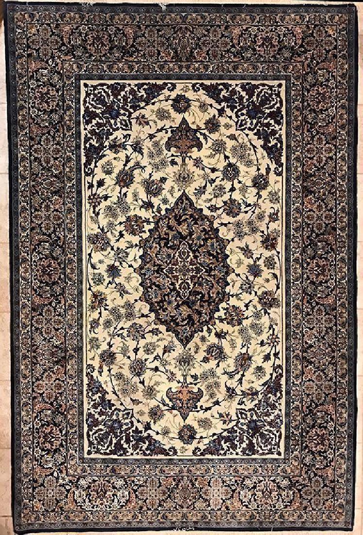Persian Hand Made Isfahan Rug (Signed Nael) (1 of 8)