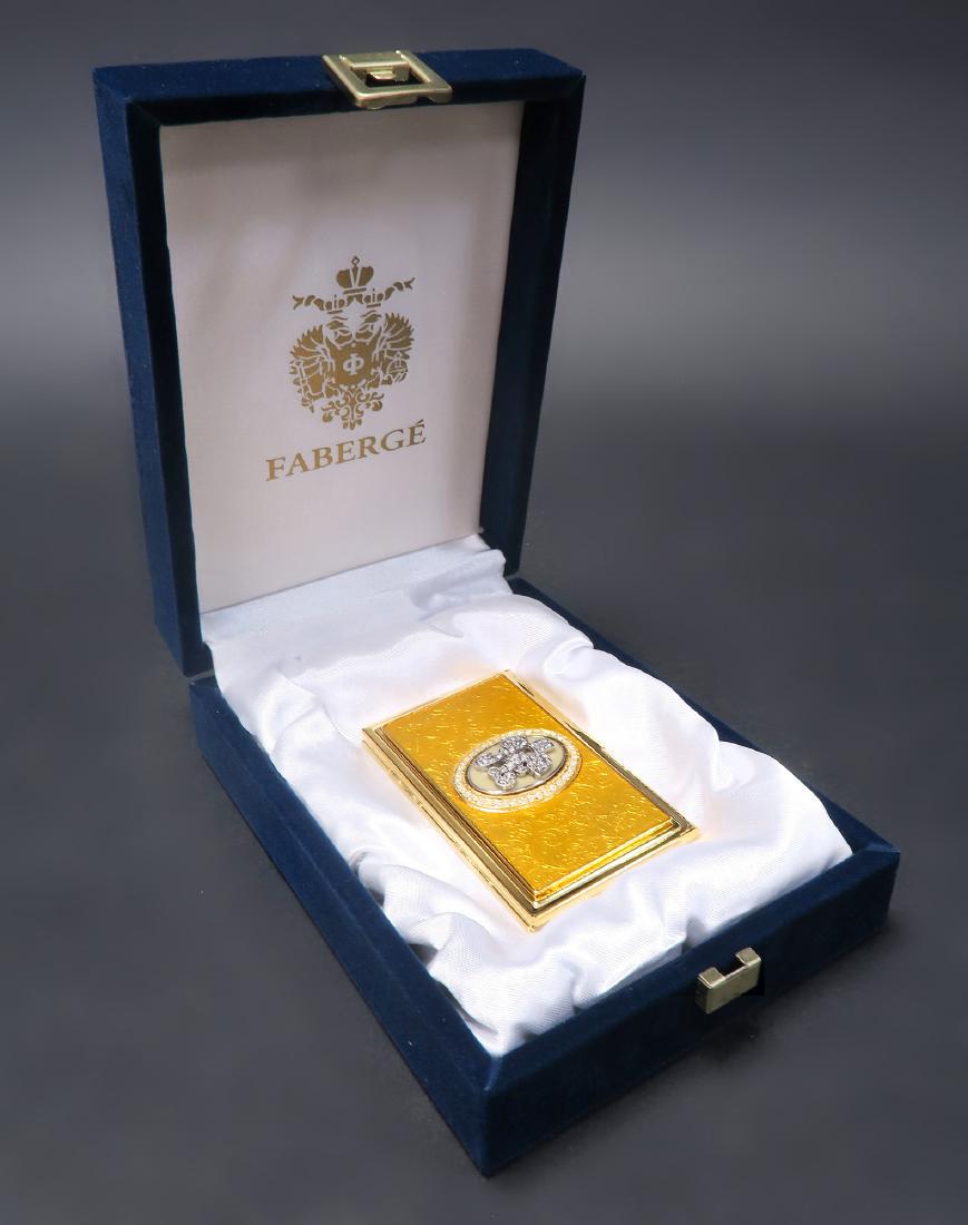 Jeweled Enameled Faberge Business Card Holder (1 of 7)