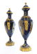 French Pair of 19th C. Sevres Hand Painted Vases/Urns - 4