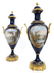 French Pair of 19th C. Sevres Hand Painted Vases/Urns - 5