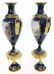 French Pair of 19th C. Sevres Hand Painted Vases/Urns - 7