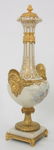 Pair of French Bronze & Sevres Urns/Vases - 3