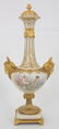 Pair of French Bronze & Sevres Urns/Vases - 4