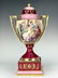 19th C. Pair of Royal Vienna Hand Painted Vases - 2
