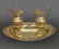 Impressive 19 C. French Gilt 925 Silver Cruet Set