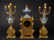 19TH CENTURY FRENCH SEVERS CLOCK SET - 3