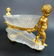 19th C. Figural Bronze & Crystal Baccarat Garniture Set - 4