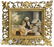 19th C. KPM Plaque With Rococo Wooden Frame