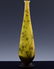 SIGNED GALLE CAMEO CUT ART GLASS FLOWER PATTERN VASE