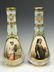 19th C. Pair of Royal Vienna Hand Painted Vases
