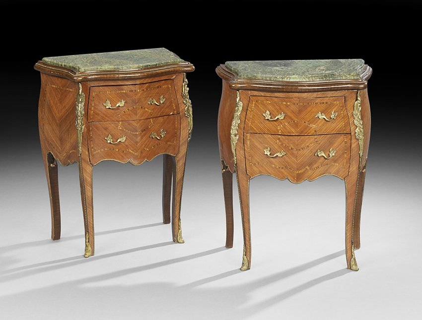 Pair of Louis XV-Style Night Stands (1 of 1)