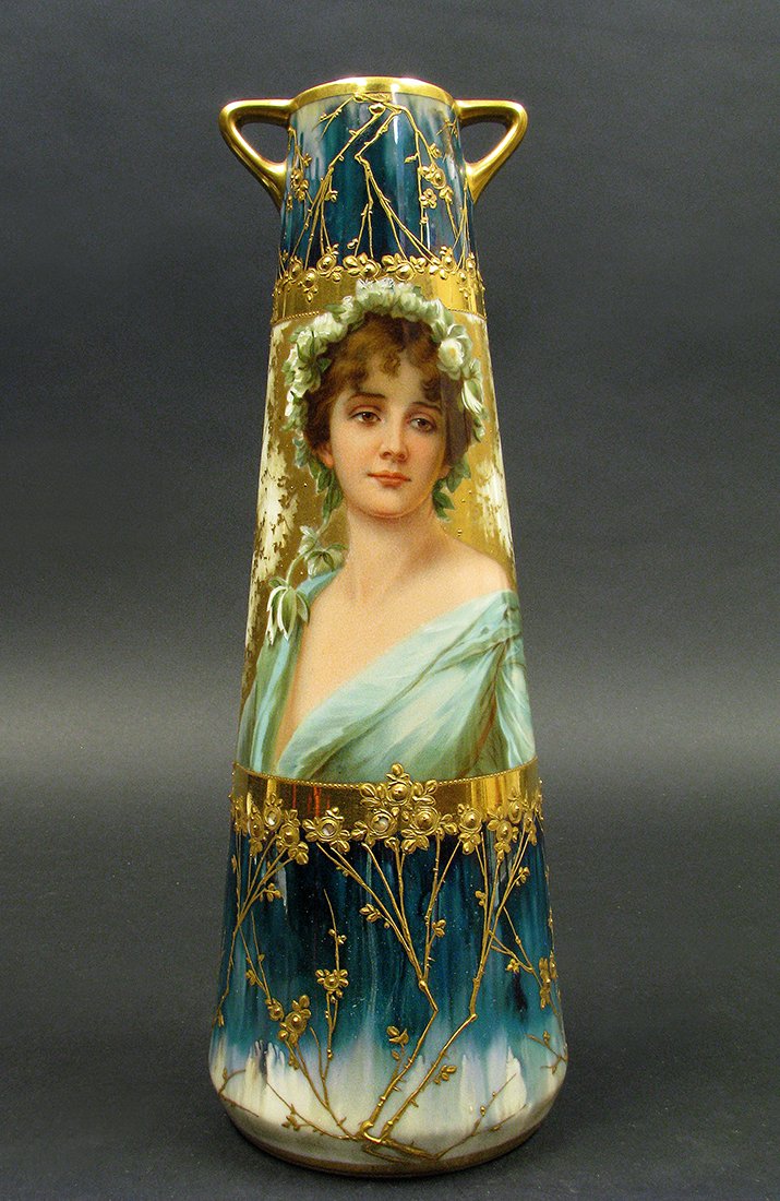 19th C. Royal Vienna Porcelain Urn (1 of 3)