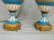Pair of 19th C. Sevres Enameled Bronze Porcelain Urns - 8