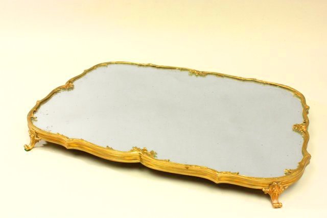 19th Century Gilt Bronze Framed Plateau (1 of 3)