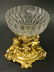 19th C. Henri Picard Bronze Crystal Centerpiece - 4