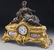 Large 19th. C Bronze and Sevres Style Mantle Clock - 2