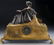 Large 19th. C Bronze and Sevres Style Mantle Clock - 4