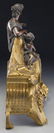 Large 19th. C Bronze and Sevres Style Mantle Clock - 6