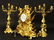 Magnificent 19th C. Figural Clock Set Signed H. Picard - 2